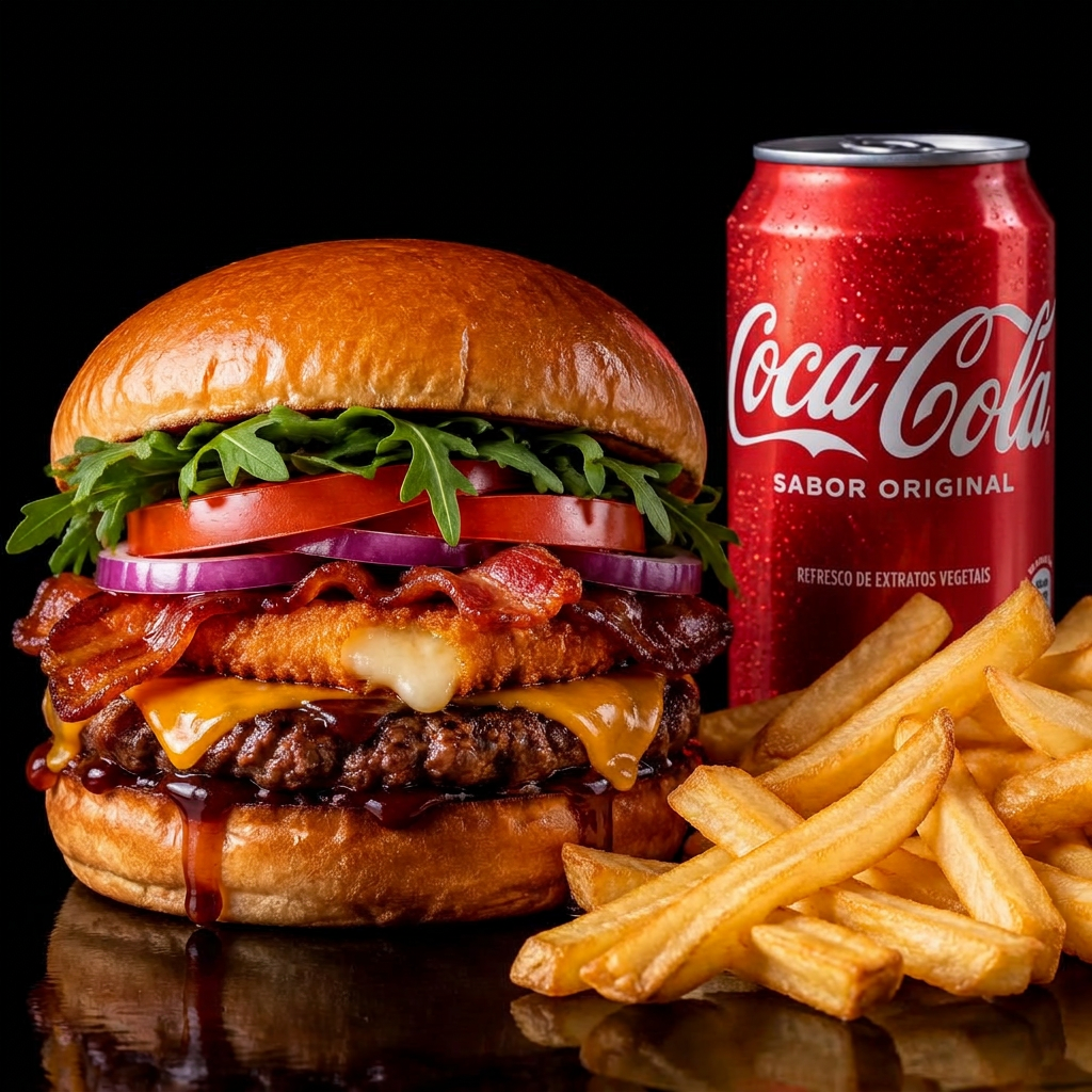 Speed Max + Fritas Individual + Coca Lata
