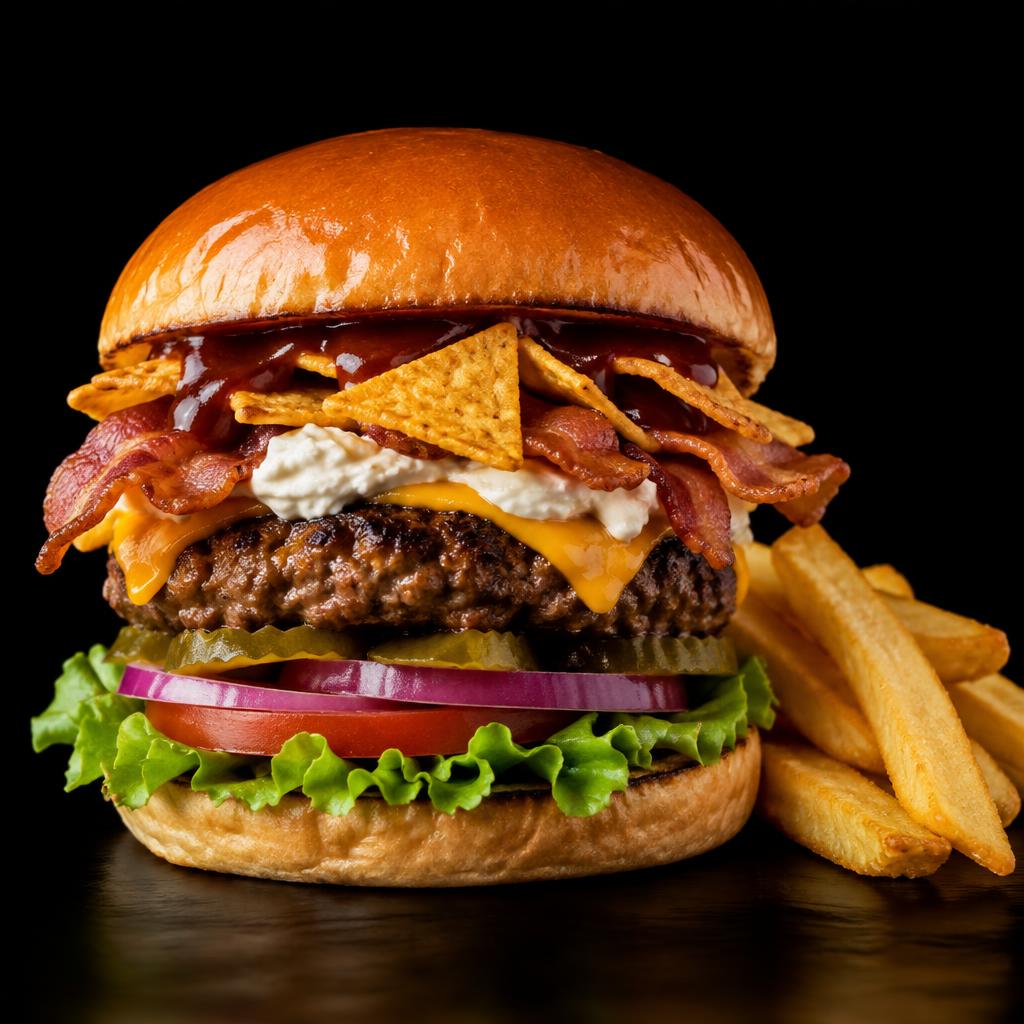 Crazy Burger + Fritas Individual