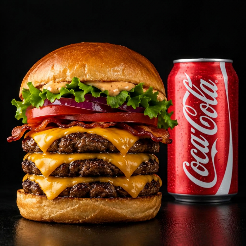 Flag Triplo + Coca-Cola 350ml